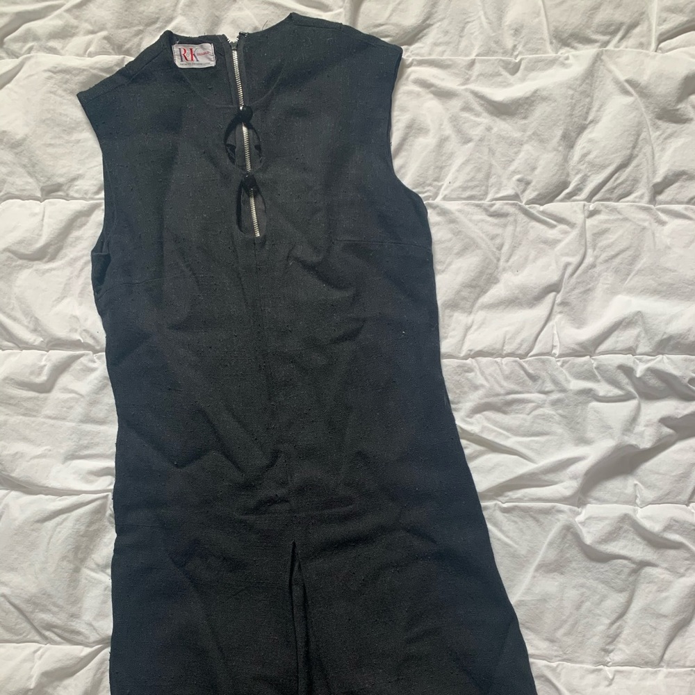 vintage black dress